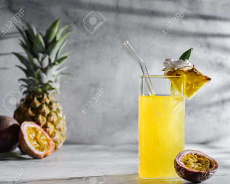 Jugo de Maracuyá con Piña