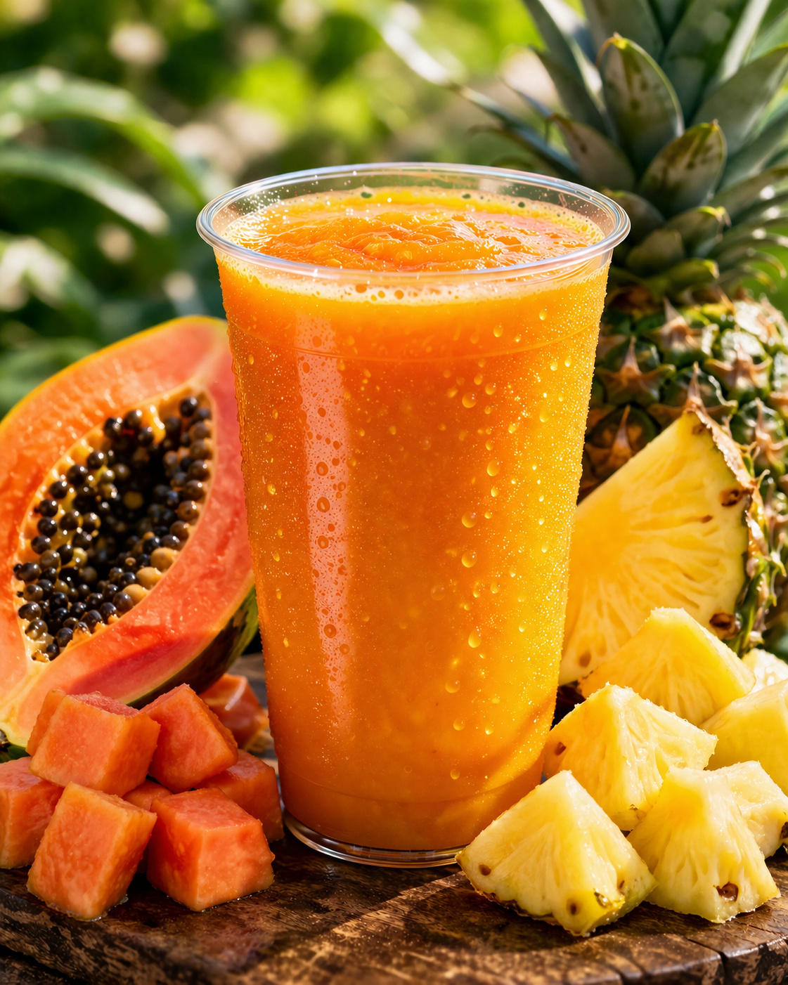 Tropical Mix (Papaya con Piña)