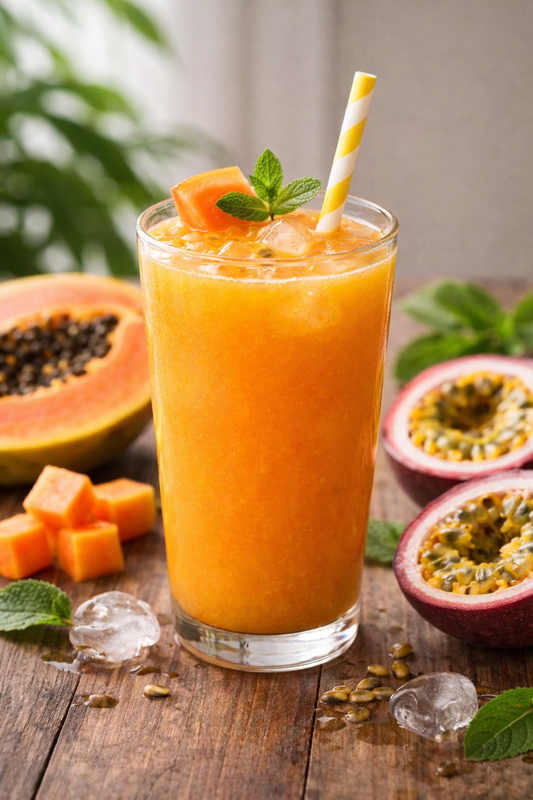 Jugo de Papaya con Maracuyá