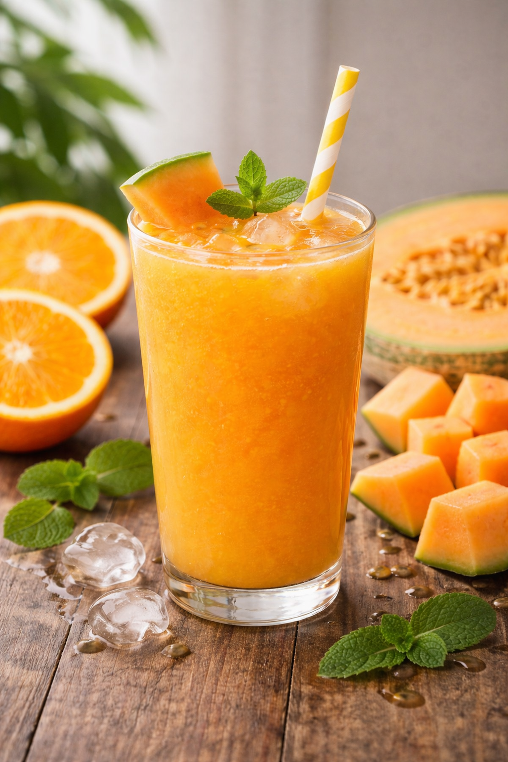 Jugo de Naranja con Melón
