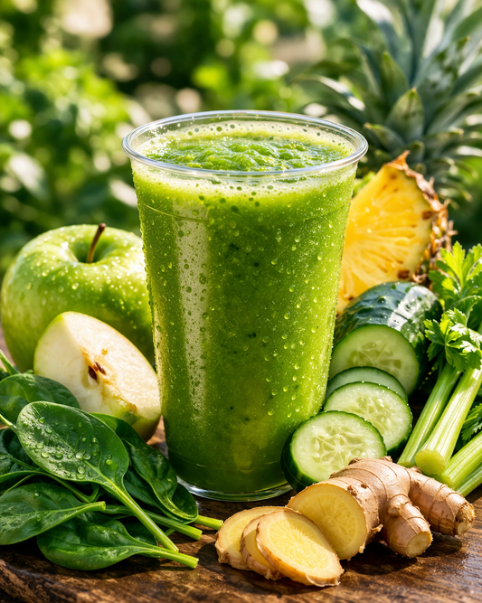 Green Power (Pepino + Piña + Manzana + Kion + Apio + Espinaca)
